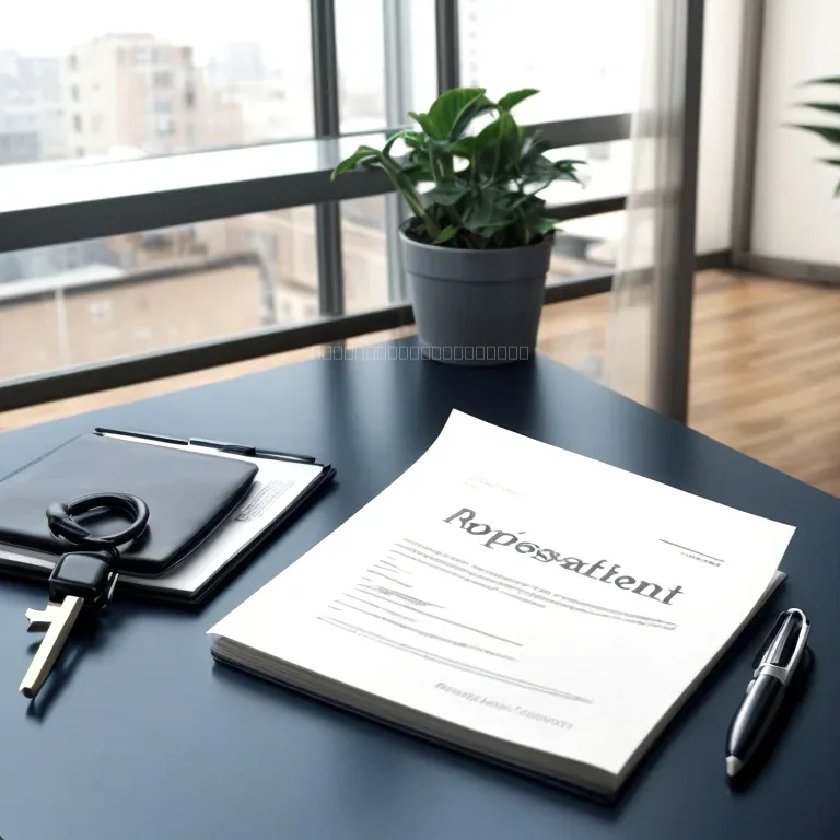 Documento imobiliário sendo revisado por consultor jurídico
